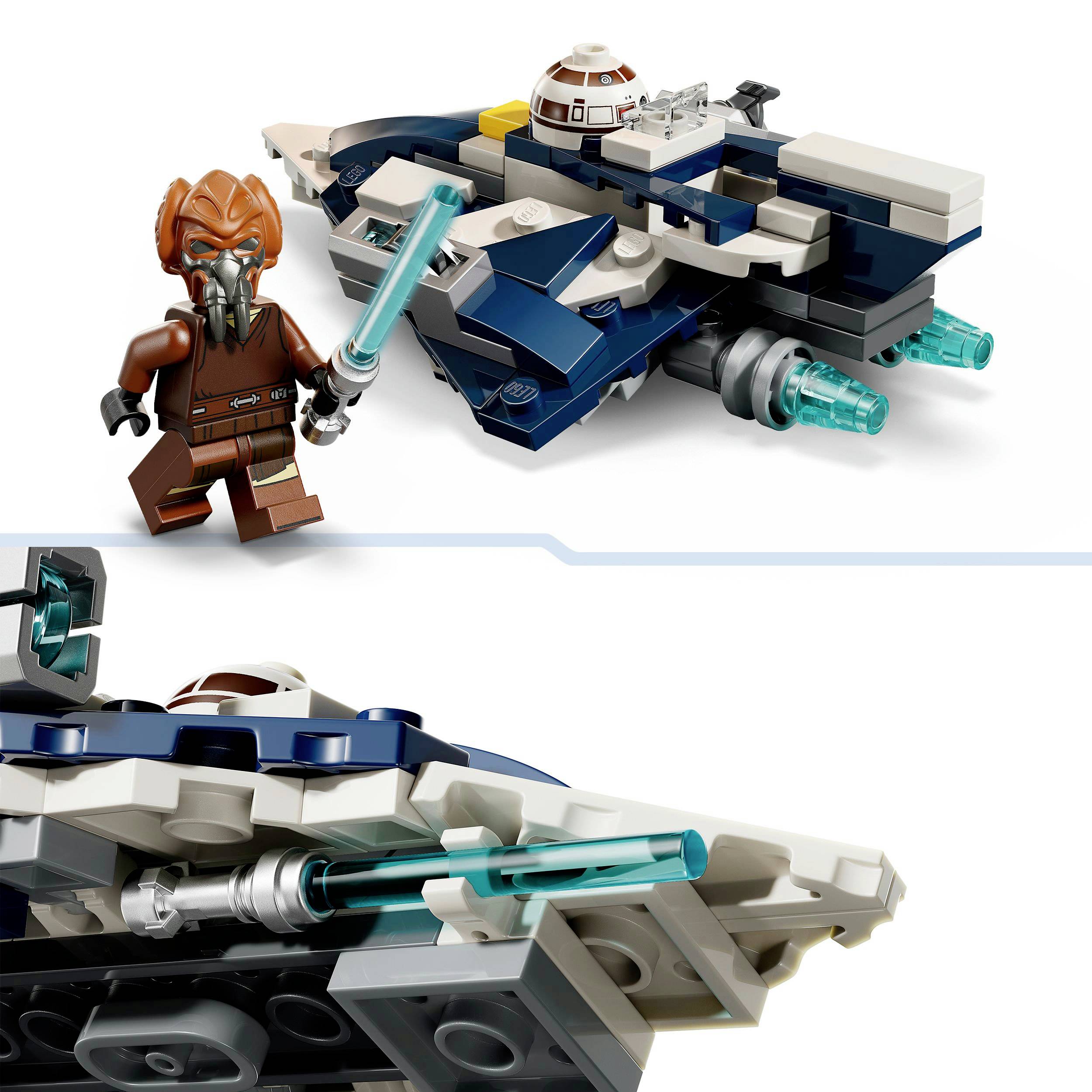 75400 LEGO® STAR WARS™ Plo Koons Jedi Starfighter Microfighter