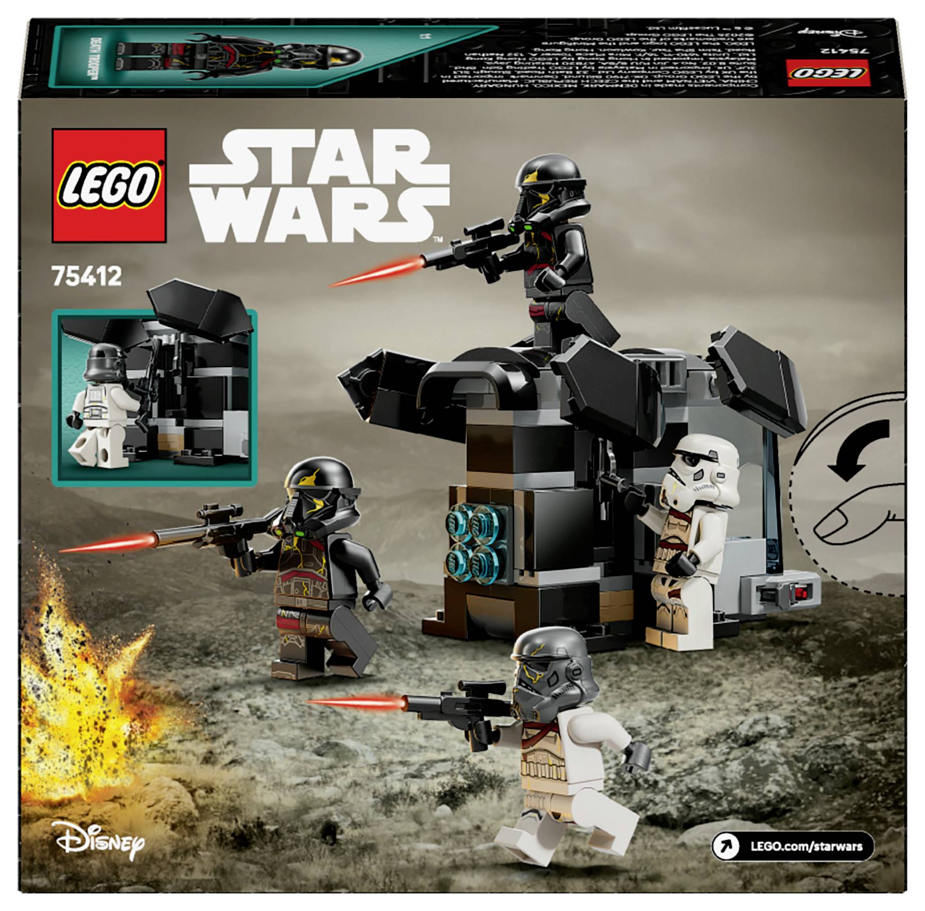 75412 LEGO® STAR WARS™ Todestruppler & Nachttruppler Battle Pack