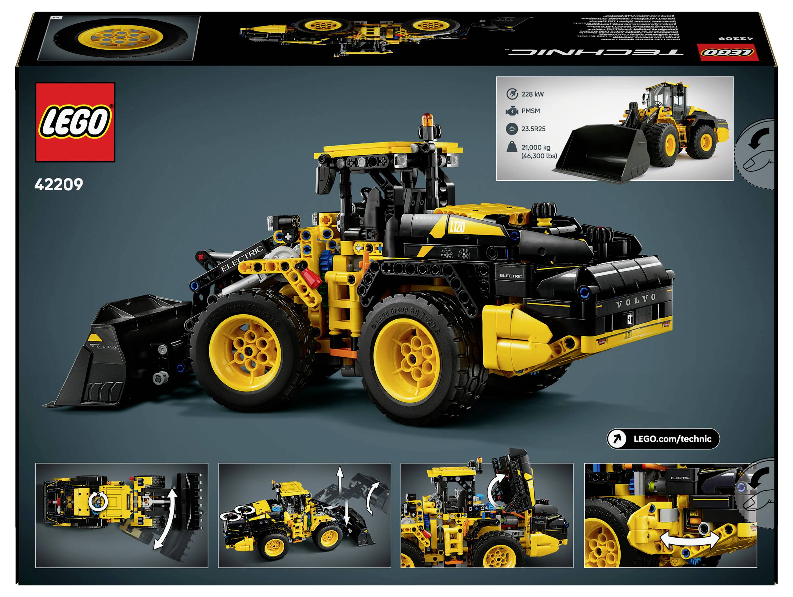 42209 LEGO® TECHNIC Volvo L120 Electric Radlader