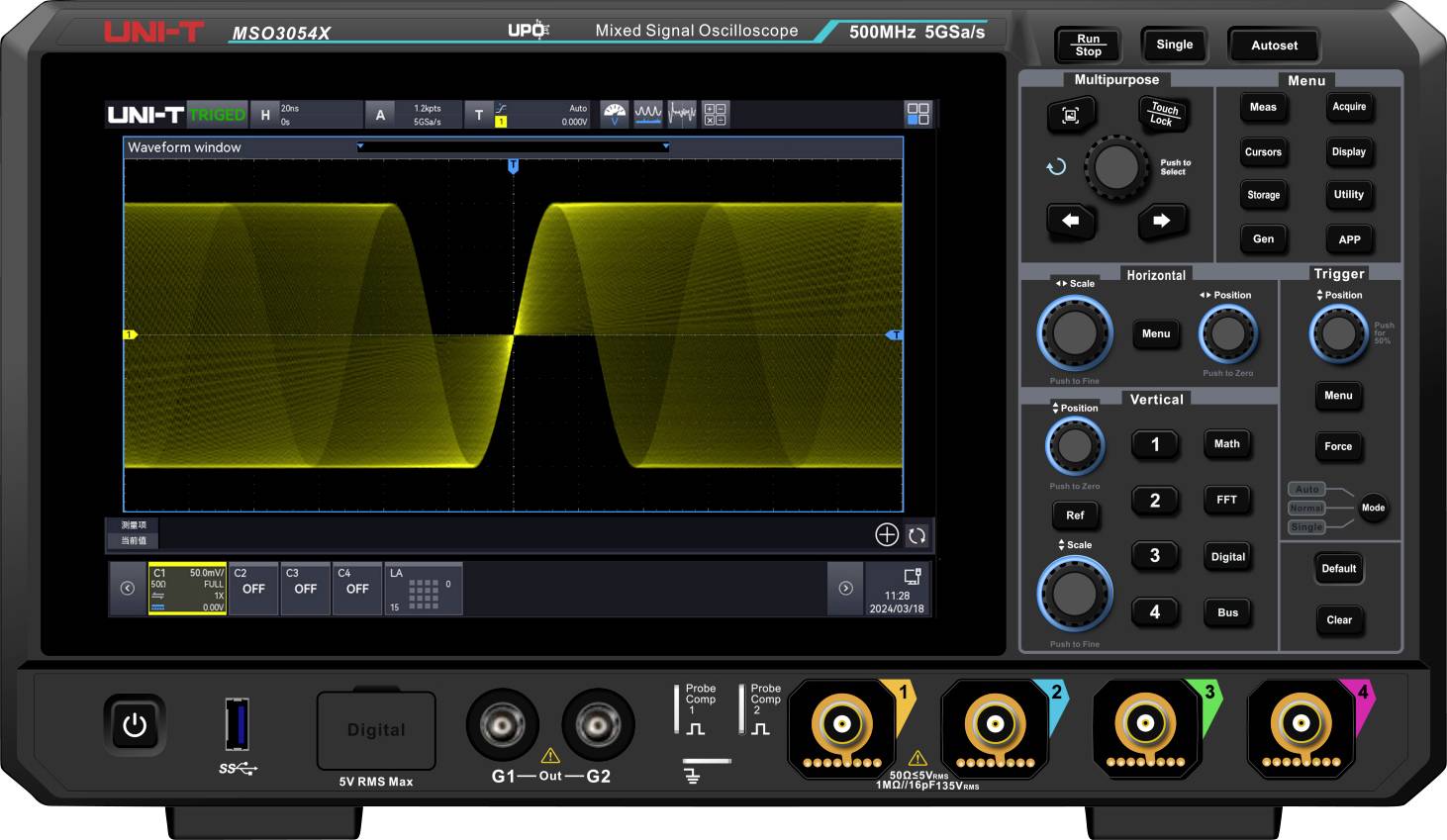 Uni-T MSO3000X-BW3M5T5M Mess-Software