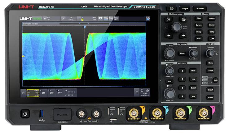 Uni-T MSO3000X-BW3M5T5M Mess-Software