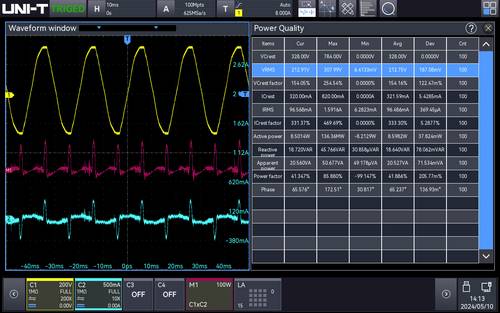 Uni-T MSO3000X-PWR Mess-Software