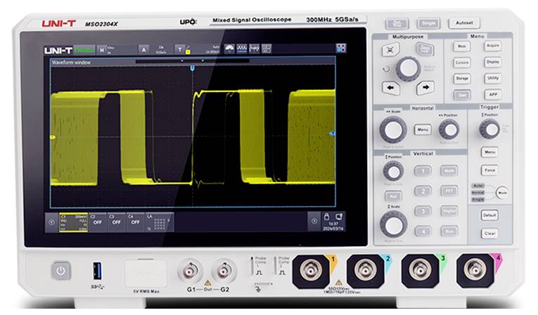 Uni-T MSO2000X-BW1MT3M Mess-Software