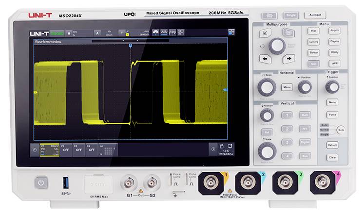 Uni-T MSO2000X-BW1MT2M Mess-Software