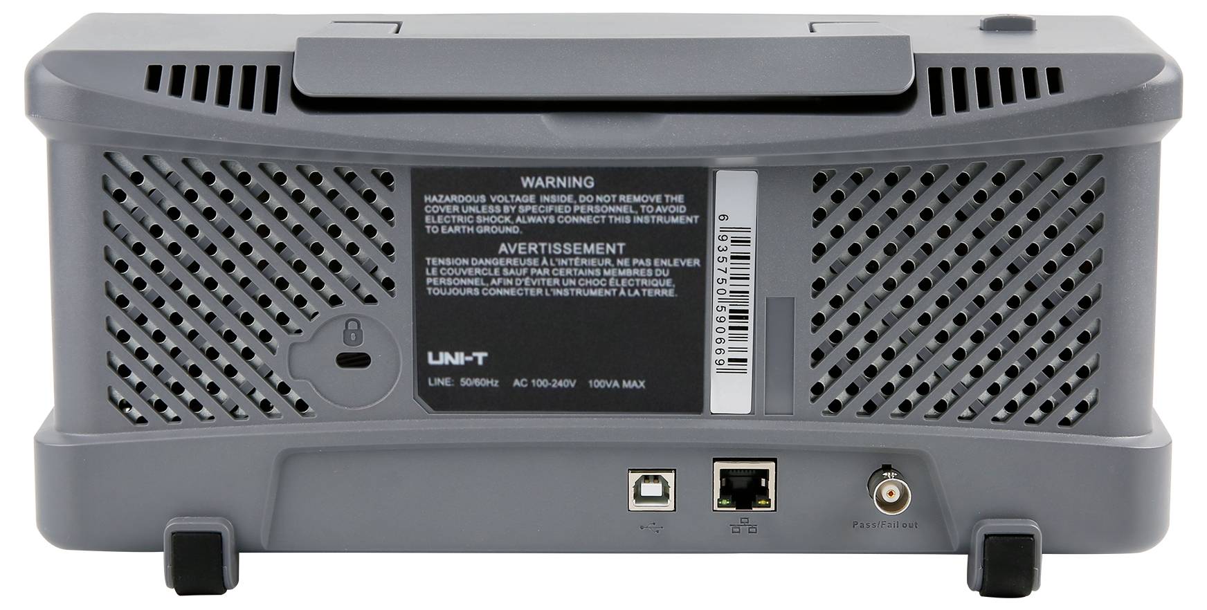 Uni-T UTD2102CEX+ Digital-Oszilloskop 100MHz 64 kpts 1St.