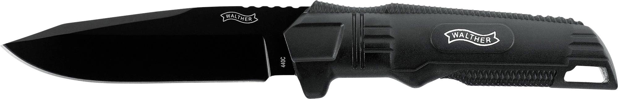 Walther BUK Einsatzmesser Outdoormesser 5.0720 Schwarz