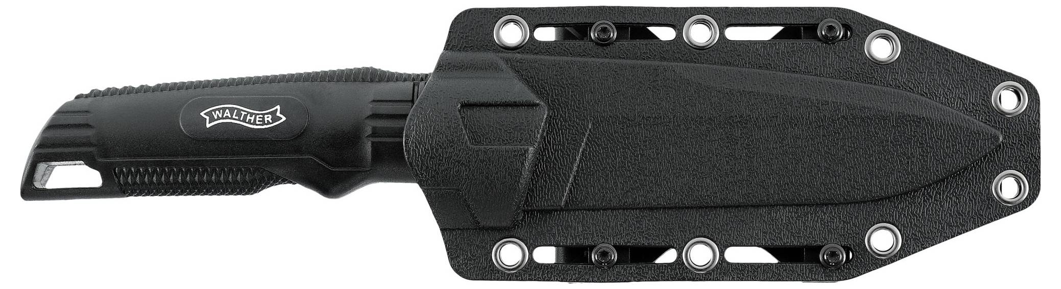 Walther BUK Einsatzmesser Outdoormesser 5.0720 Schwarz