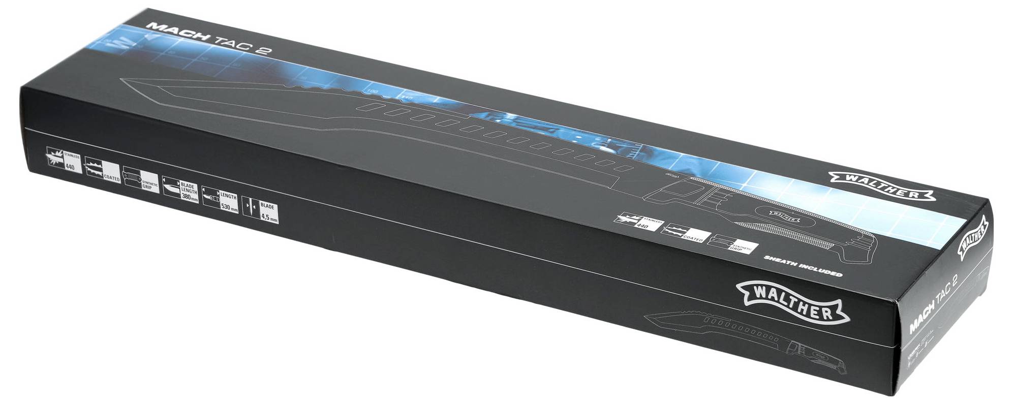 Walther 5.0722 Ast-Machete 530mm 890g Kopfgewicht 615g