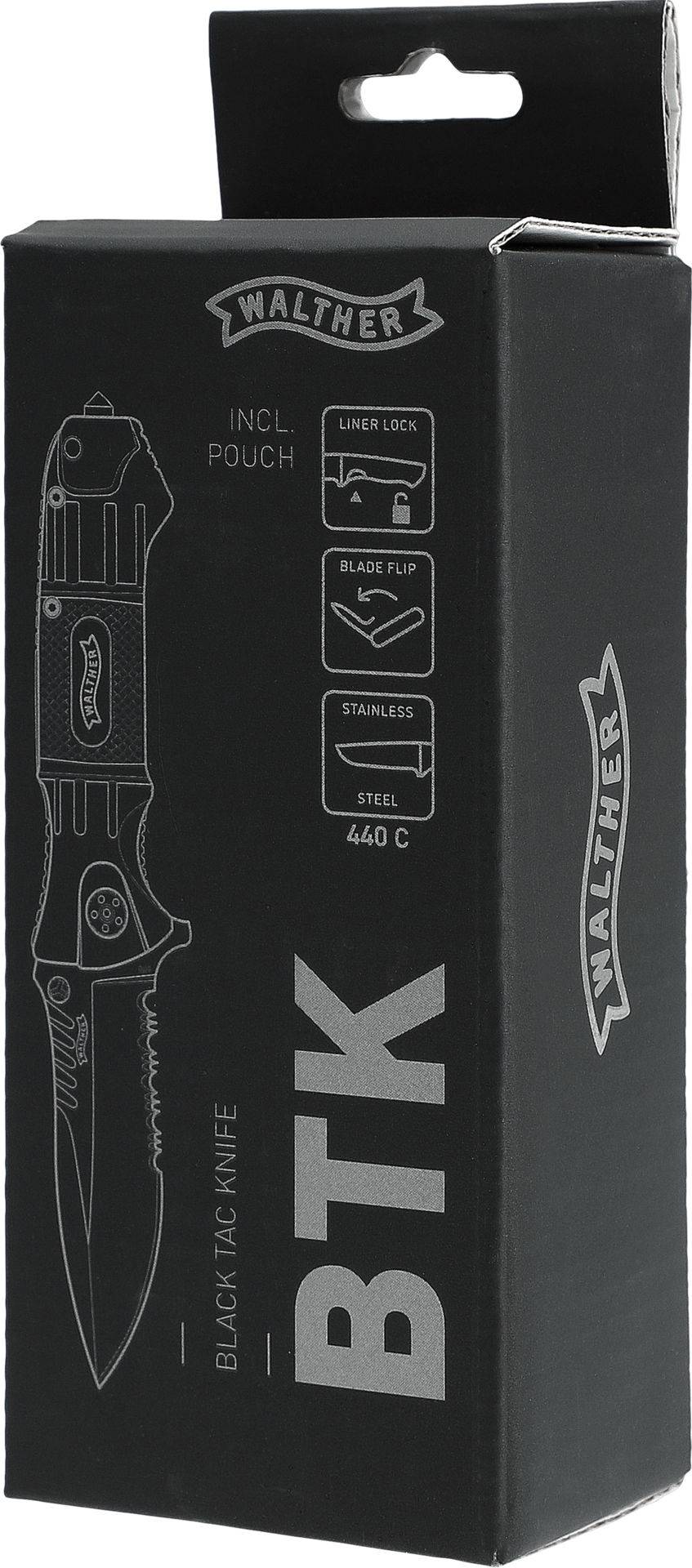 Walther BTK Rettungsmesser 5.0715 Klappmesser