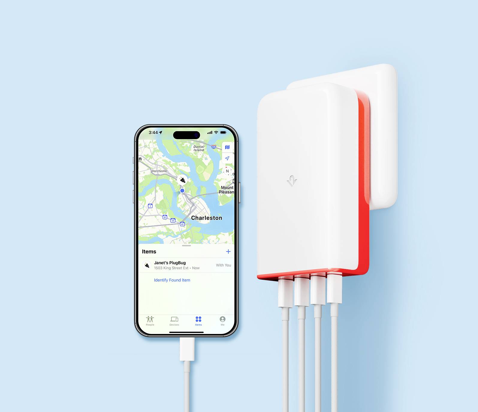 Twelve South Twelve South PlugBug 120W USB-C Wall Cha USB Ladegerät 120 W USB-C® Weiß, Rot
