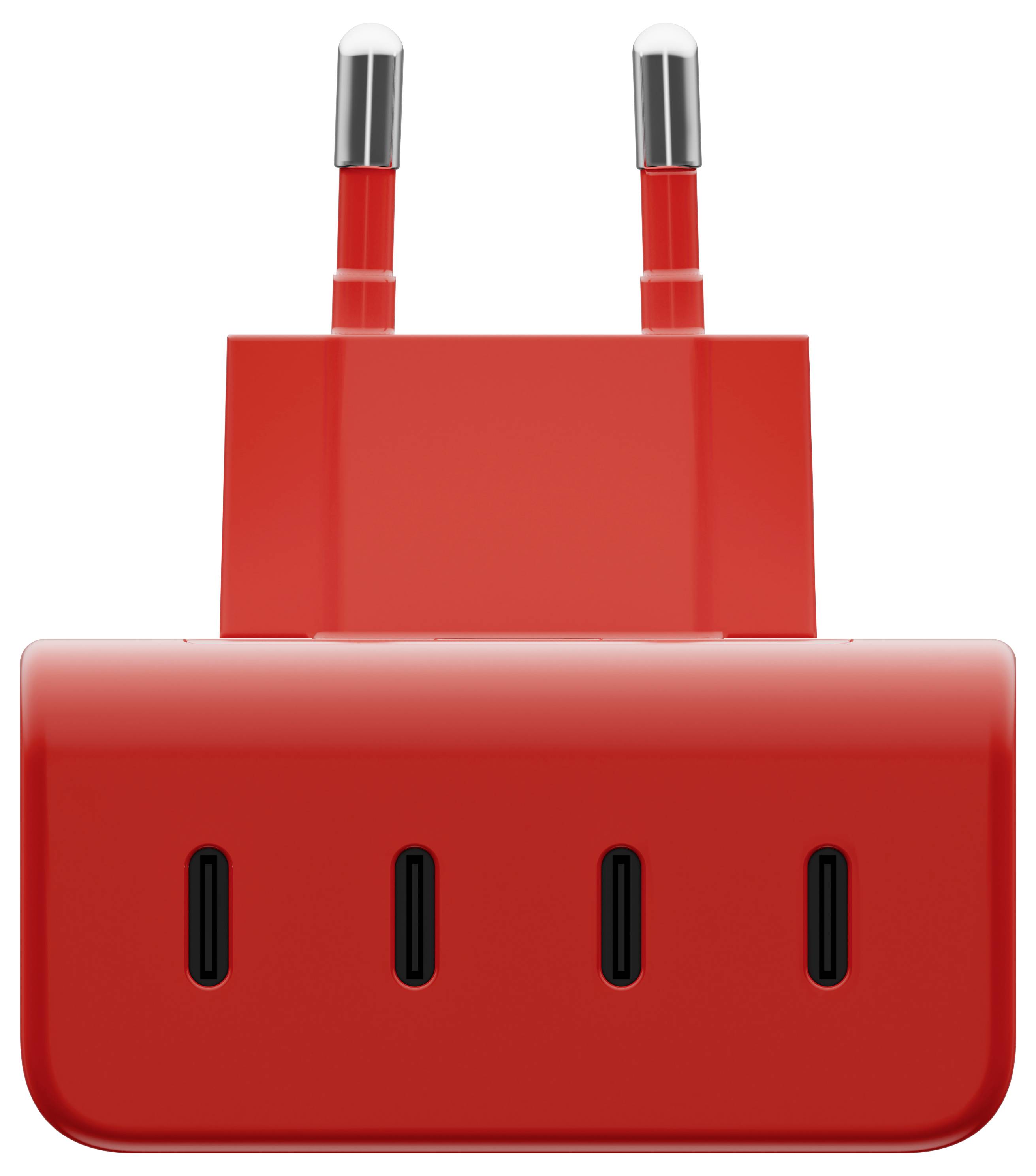 Twelve South Twelve South PlugBug 120W USB-C Wall Cha USB Ladegerät 120 W USB-C® Weiß, Rot