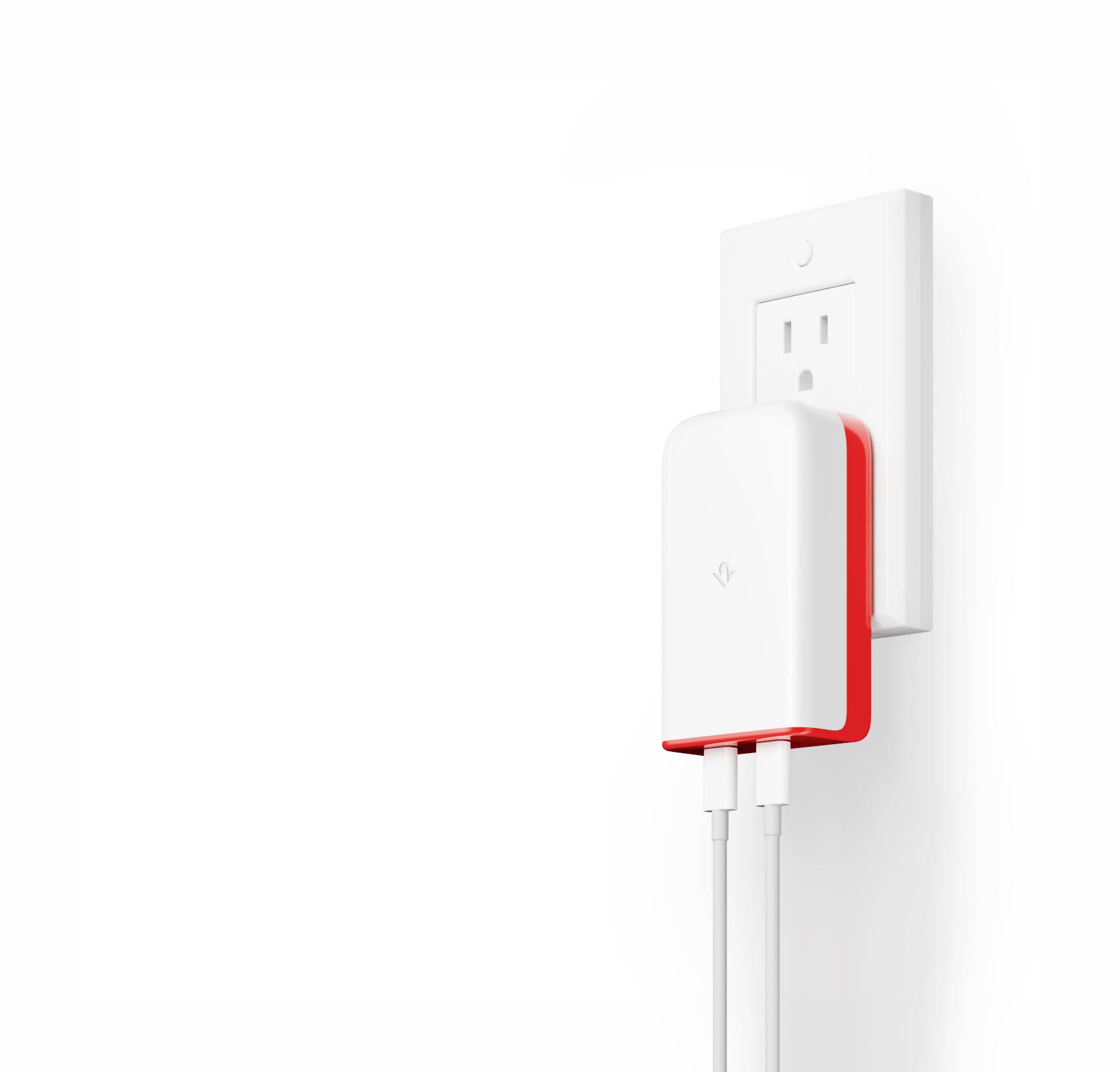 Twelve South Twelve South PlugBug 50W USB-C Wall Trav USB Ladegerät 50 W USB-C® Weiß, Rot