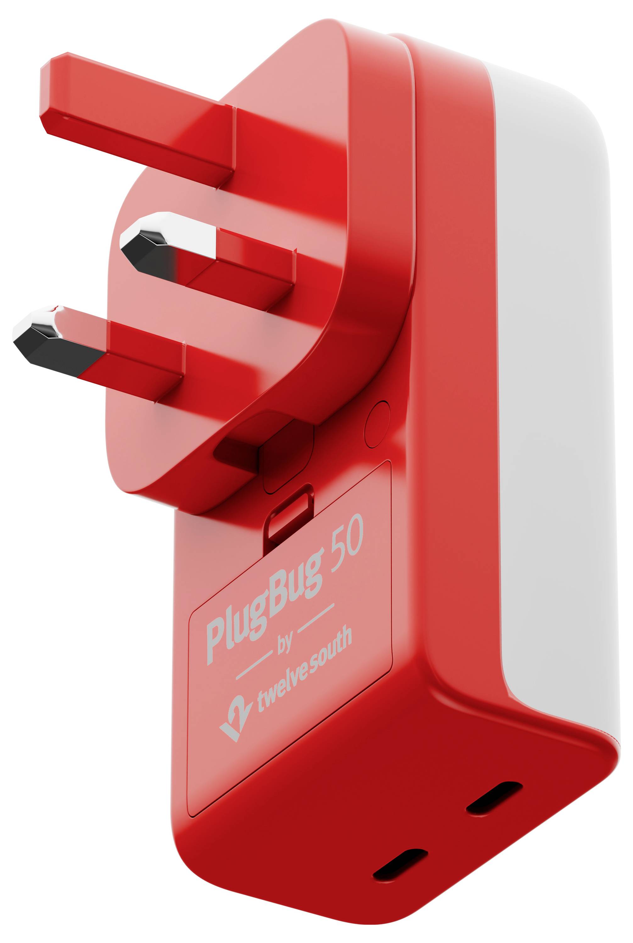 Twelve South Twelve South PlugBug 50W USB-C Wall Trav USB Ladegerät 50 W USB-C® Weiß, Rot