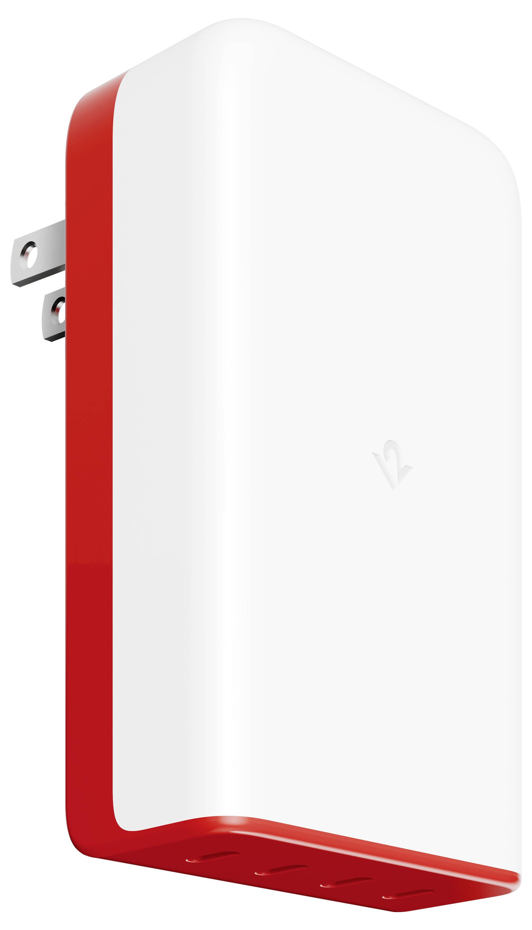 Twelve South PlugBug 120W USB-C Wall Tra USB Ladegerät 120W USB-C® Weiß, Rot