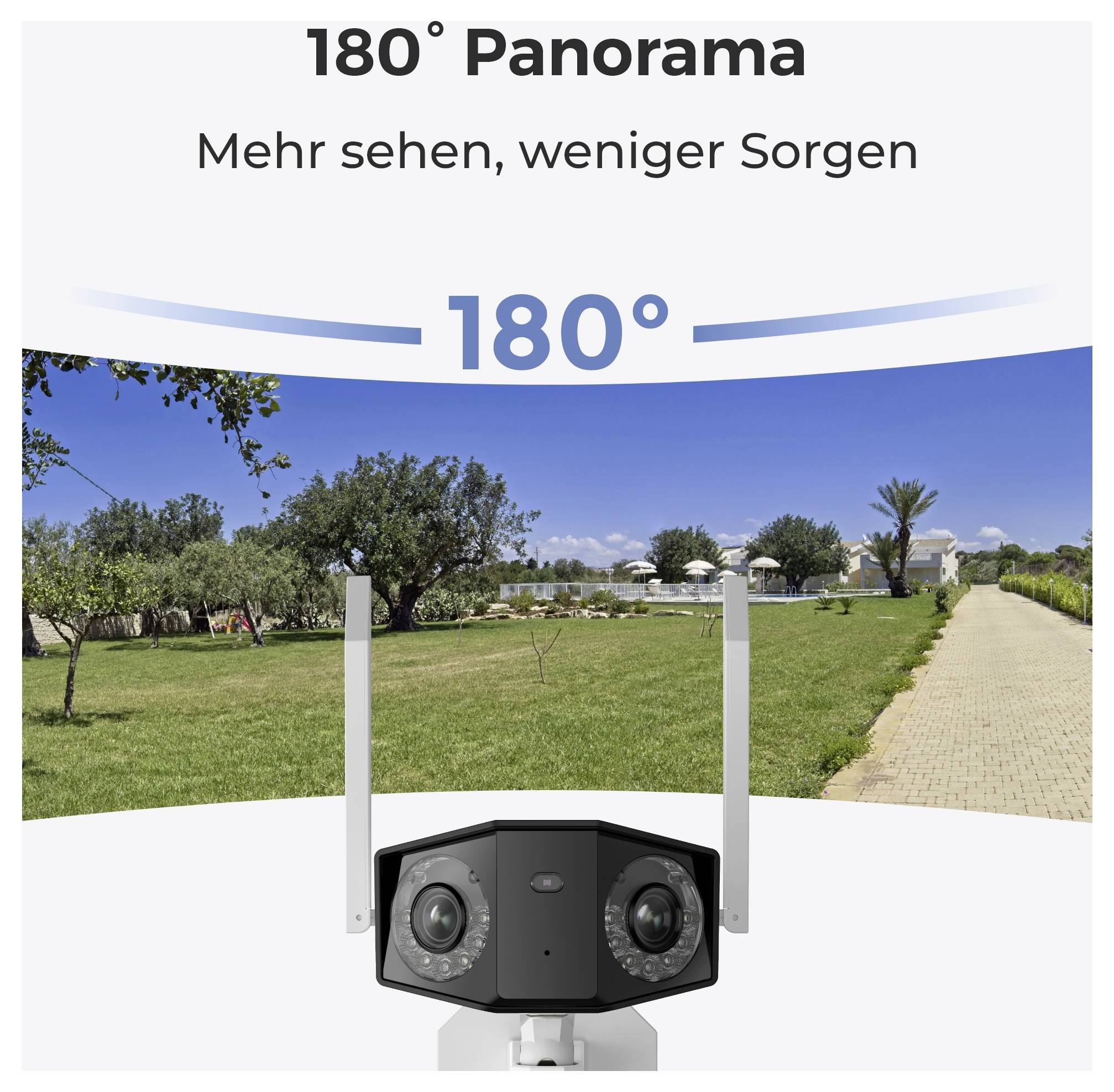 Reolink Duo Series W730 WLAN IP Überwachungskamera 4608 x 1728 Pixel