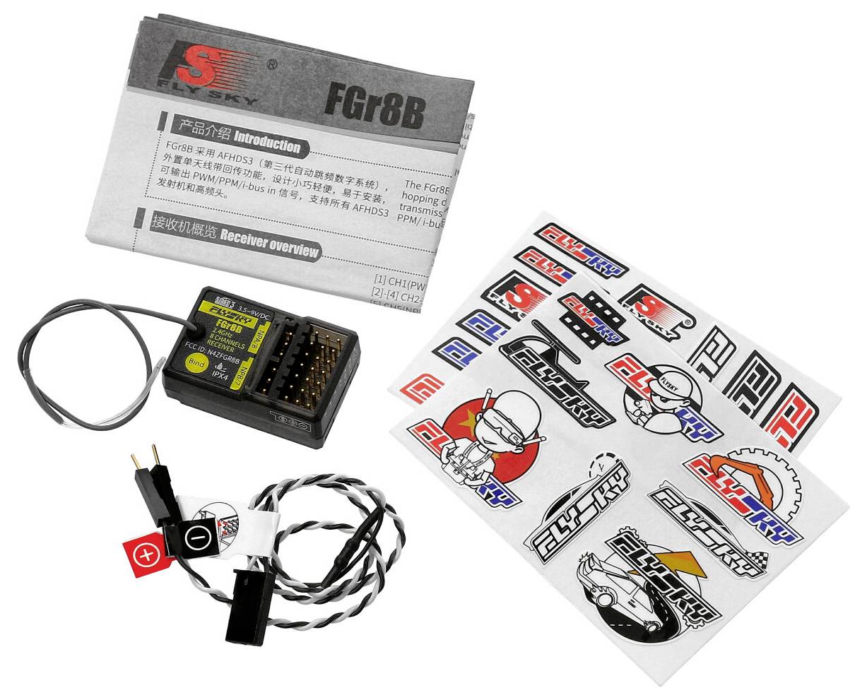FlySky FGr8B AFHDS3 8-Kanal Empfänger 2,4GHz