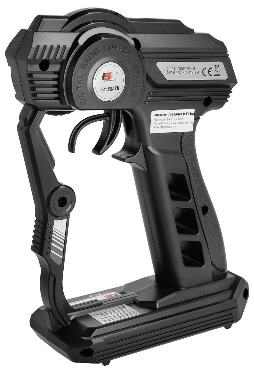 FlySky FS-GT2F Pistolengriff-Fernsteuerung 2,4GHz Anzahl Kanäle: 2 inkl. Empfänger