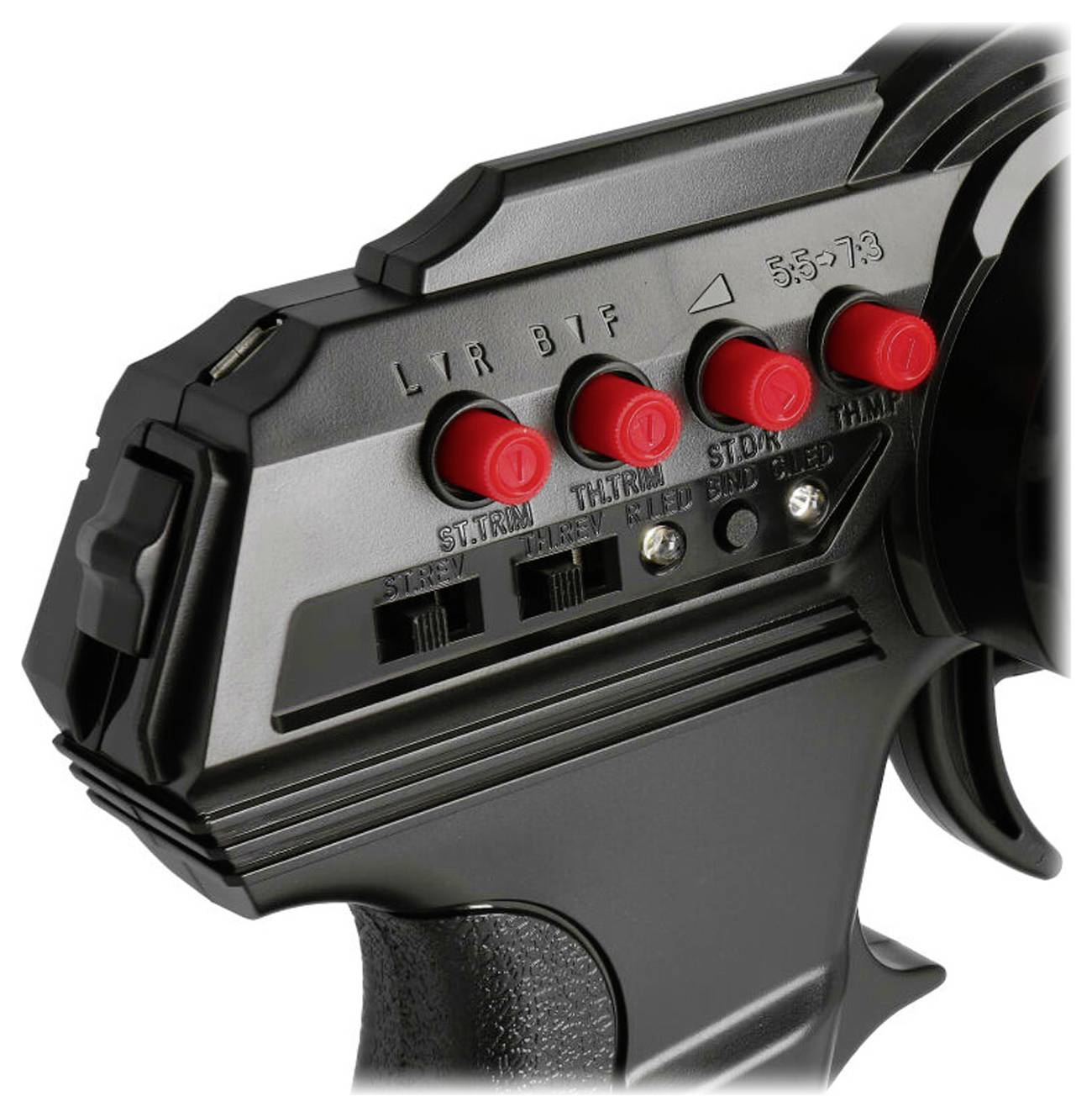 FlySky FS-GT2F Pistolengriff-Fernsteuerung 2,4GHz Anzahl Kanäle: 2 inkl. Empfänger