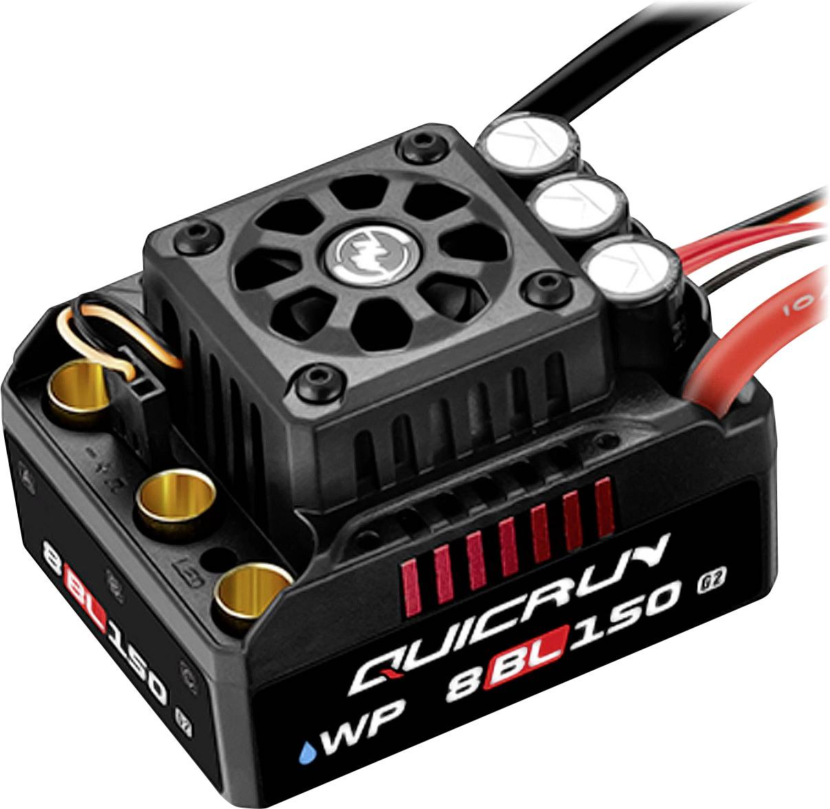 Hobbywing QuicRun WP8BL150 G2 Automodell Brushless Fahrtregler Belastbarkeit (max. A): 950A