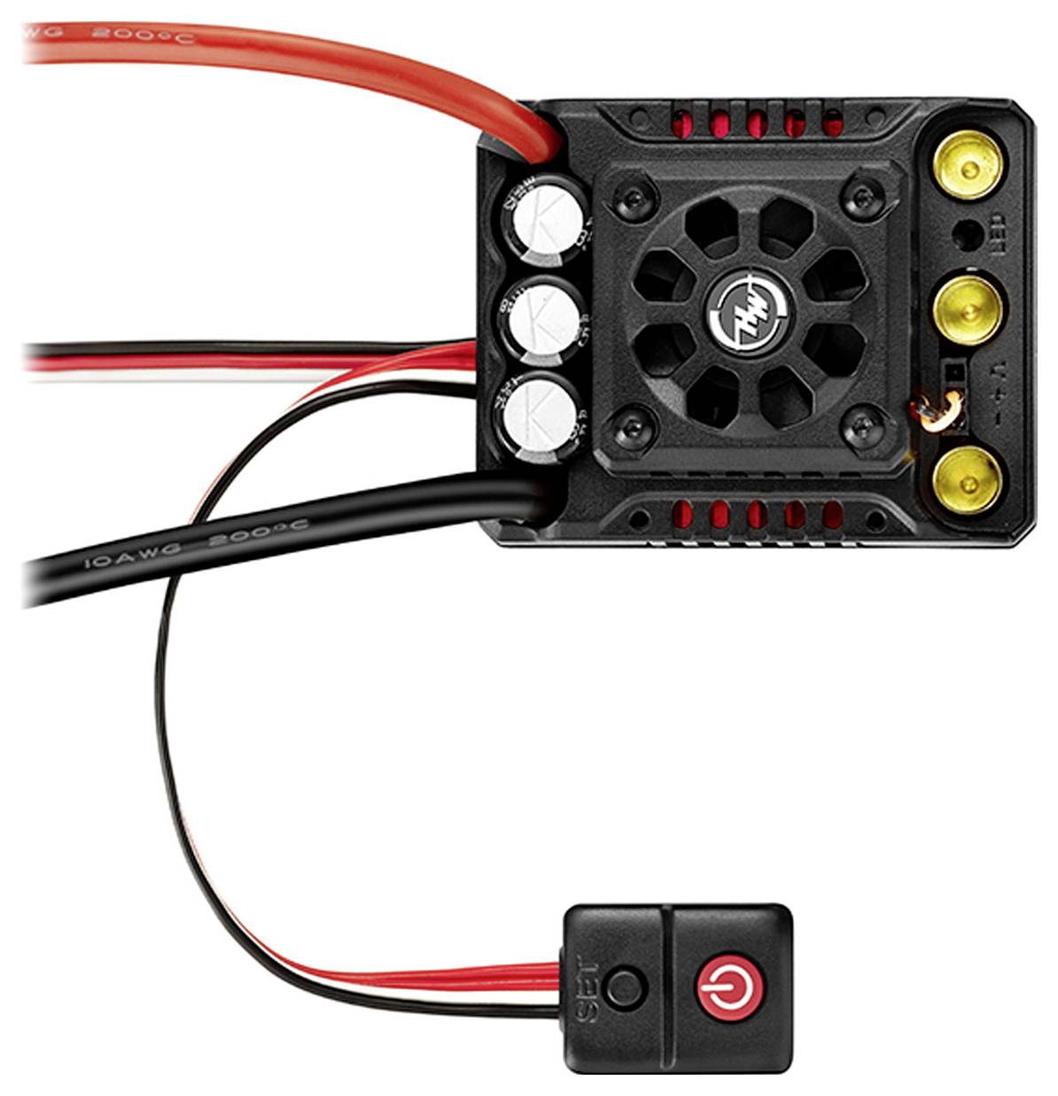 Hobbywing QuicRun WP8BL150 G2 Automodell Brushless Fahrtregler Belastbarkeit (max. A): 950A