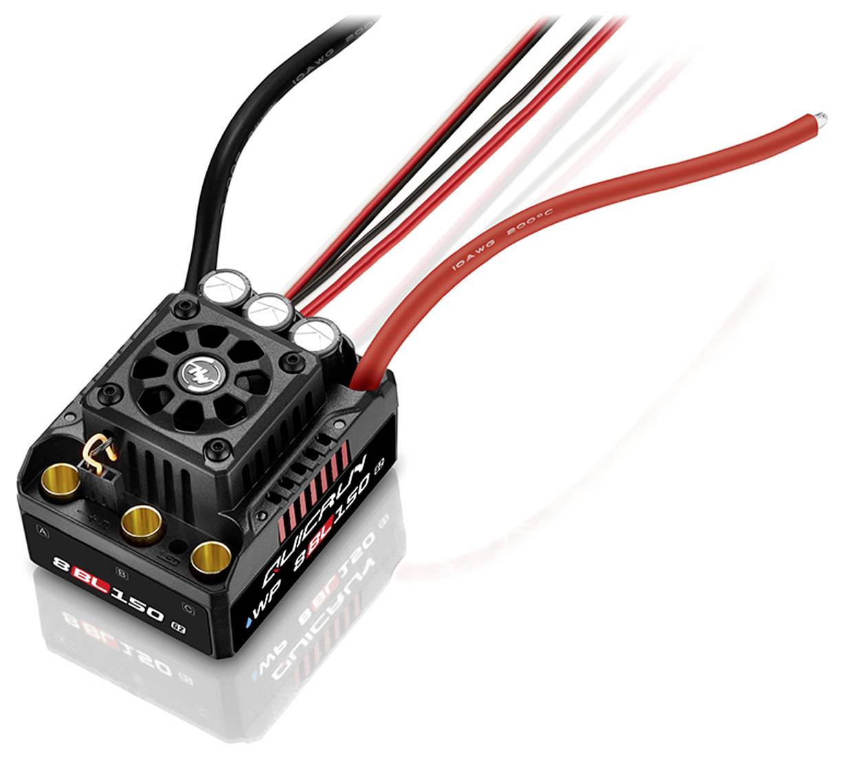 Hobbywing QuicRun WP8BL150 G2 Automodell Brushless Fahrtregler Belastbarkeit (max. A): 950A
