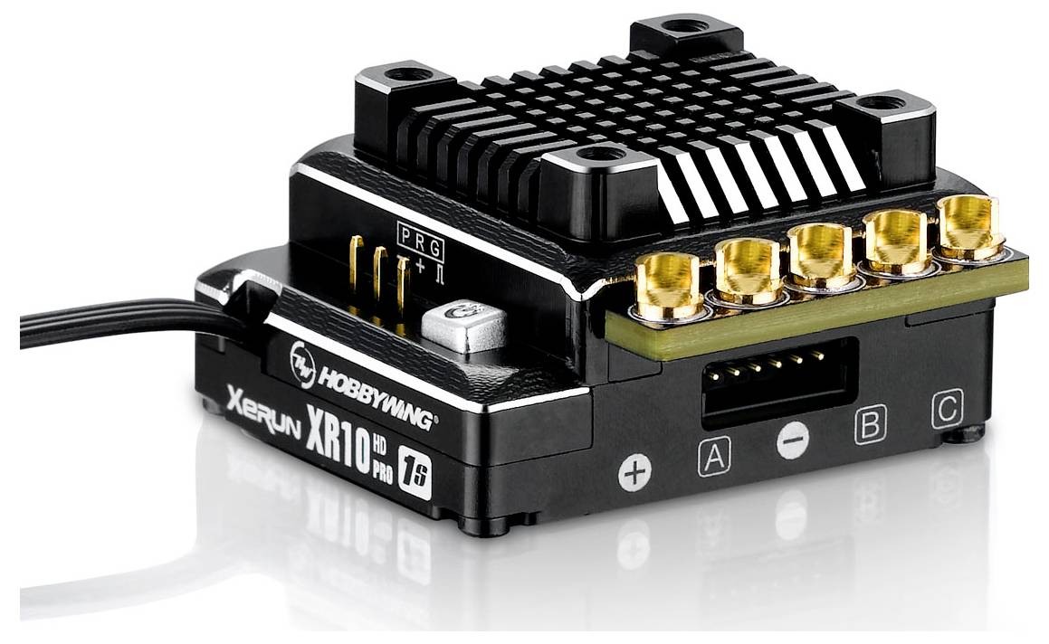 Hobbywing Xerun XR10 Pro 1S Automodell Brushless Fahrtregler Belastbarkeit (max. A): 830A