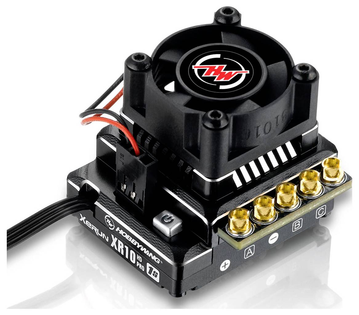 Hobbywing Xerun XR10 Pro 1S Automodell Brushless Fahrtregler Belastbarkeit (max. A): 830A