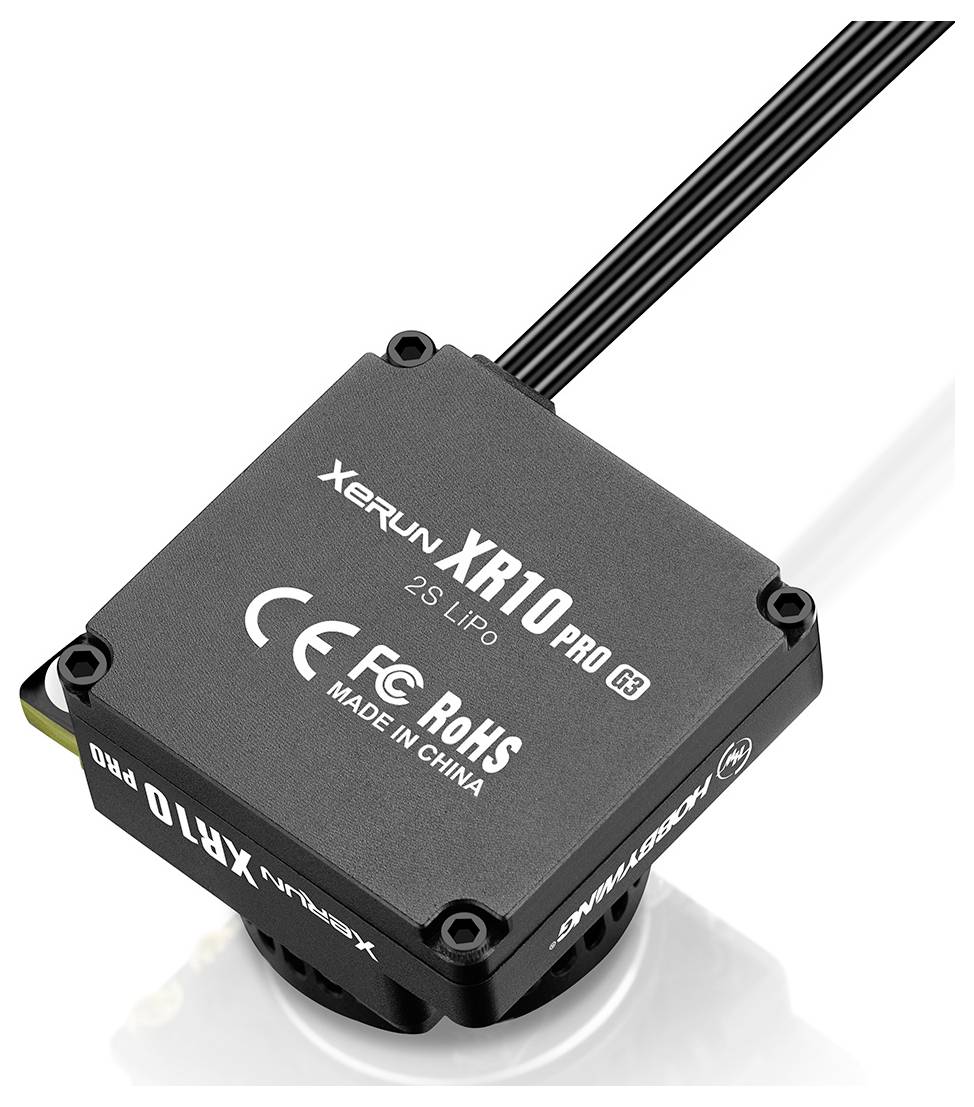 Hobbywing Xerun XR10 Pro G3 Automodell Brushless Fahrtregler Belastbarkeit (max. A): 1200A
