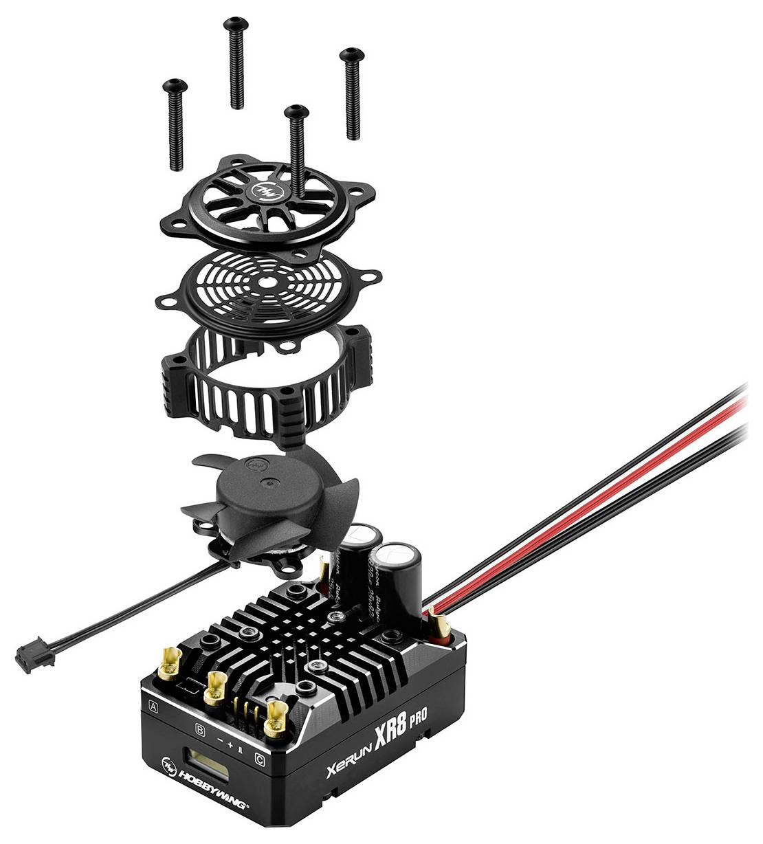 Hobbywing Xerun XR8 Pro G3 Automodell Brushless Fahrtregler Belastbarkeit (max. A): 1080A