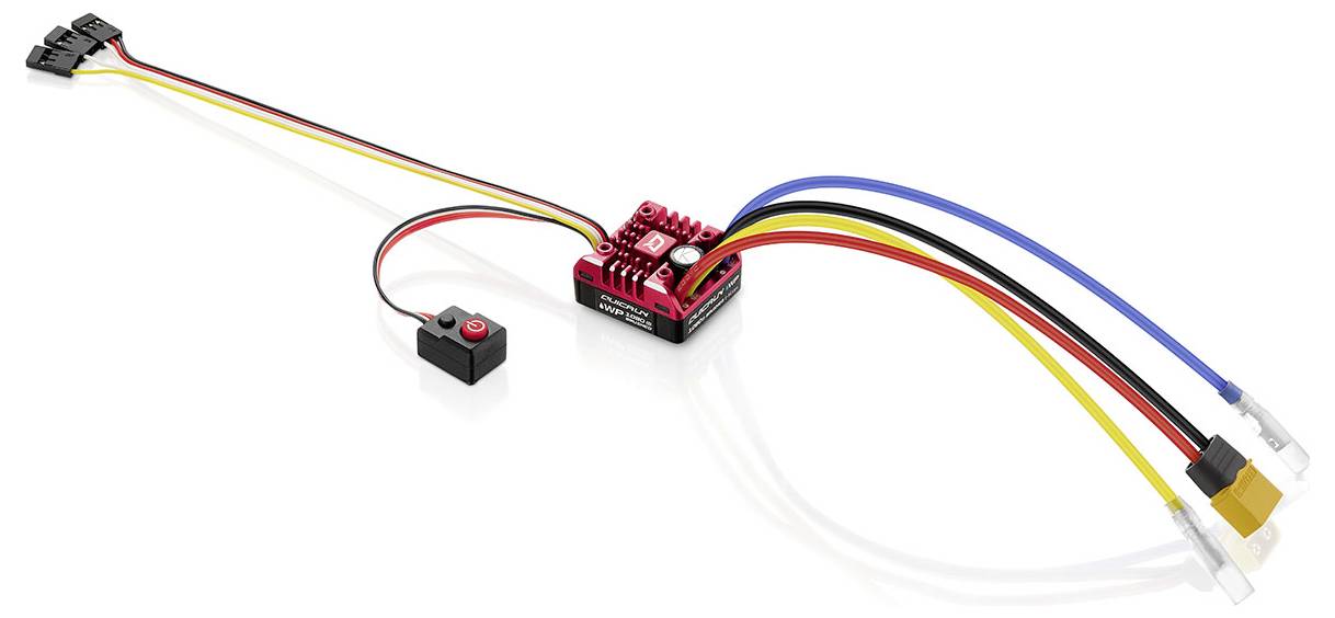 Hobbywing QuicRun WP1080-G2 Automodell Brushless Fahrtregler Belastbarkeit (max. A): 400A