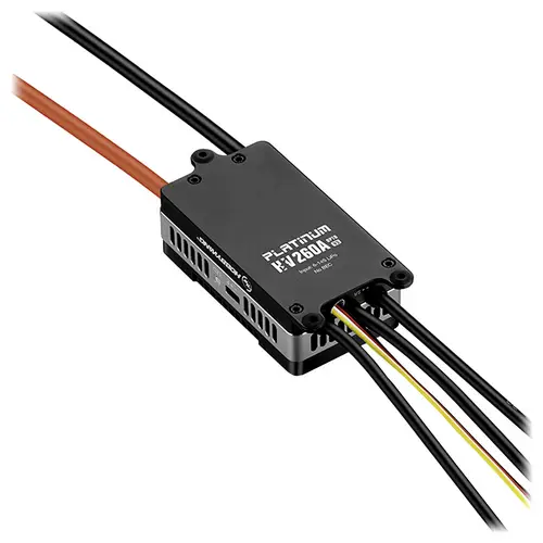 Hobbywing Platinum Pro 260A HV V5 Flugmodell Brushless Flugregler Belastbarkeit (max. A): 400A Hobbywing Platinum Pro 260A HV V5 Flugmodell Brushless Flugregler Belastbarkeit (max. A): 400A
