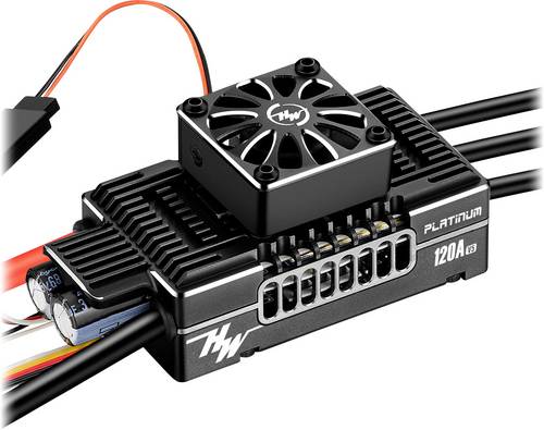 Hobbywing Platinum Pro 120A V5 Flugmodell Brushless Flugregler Belastbarkeit (max. A): 150A