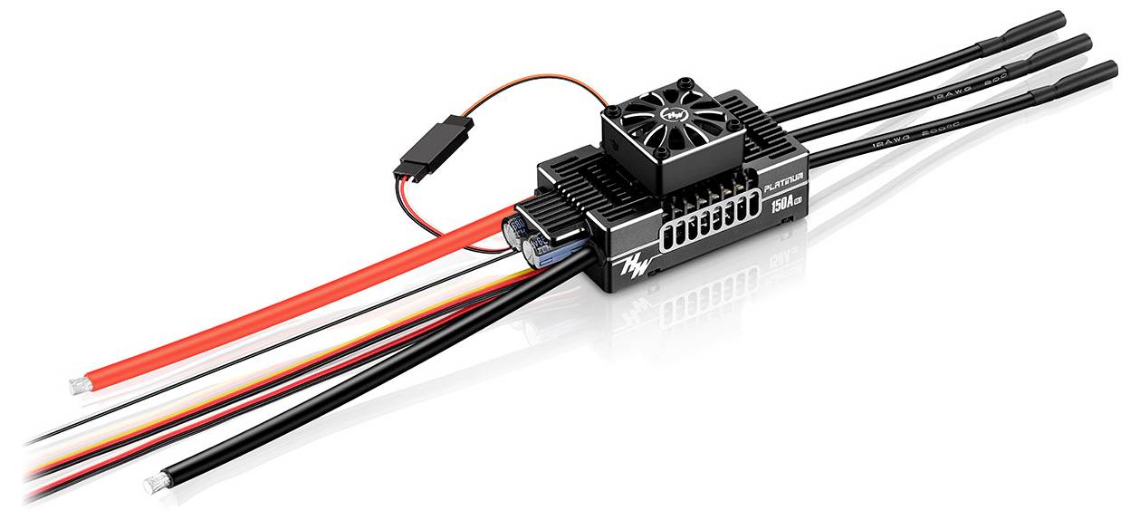Hobbywing Platinum Pro 150A V5.1 Flugmodell Brushless Flugregler Belastbarkeit (max. A): 180A