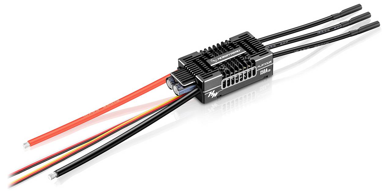 Hobbywing Platinum Pro 150A V5.1 Flugmodell Brushless Flugregler Belastbarkeit (max. A): 180A