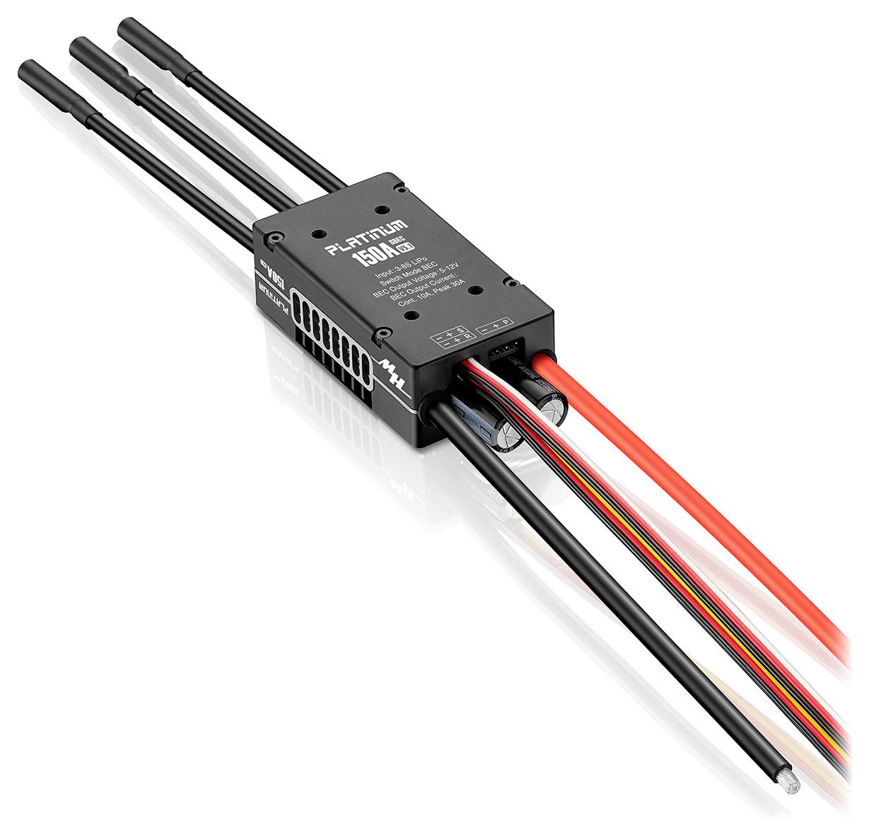 Hobbywing Platinum Pro 150A V5.1 Flugmodell Brushless Flugregler Belastbarkeit (max. A): 180A