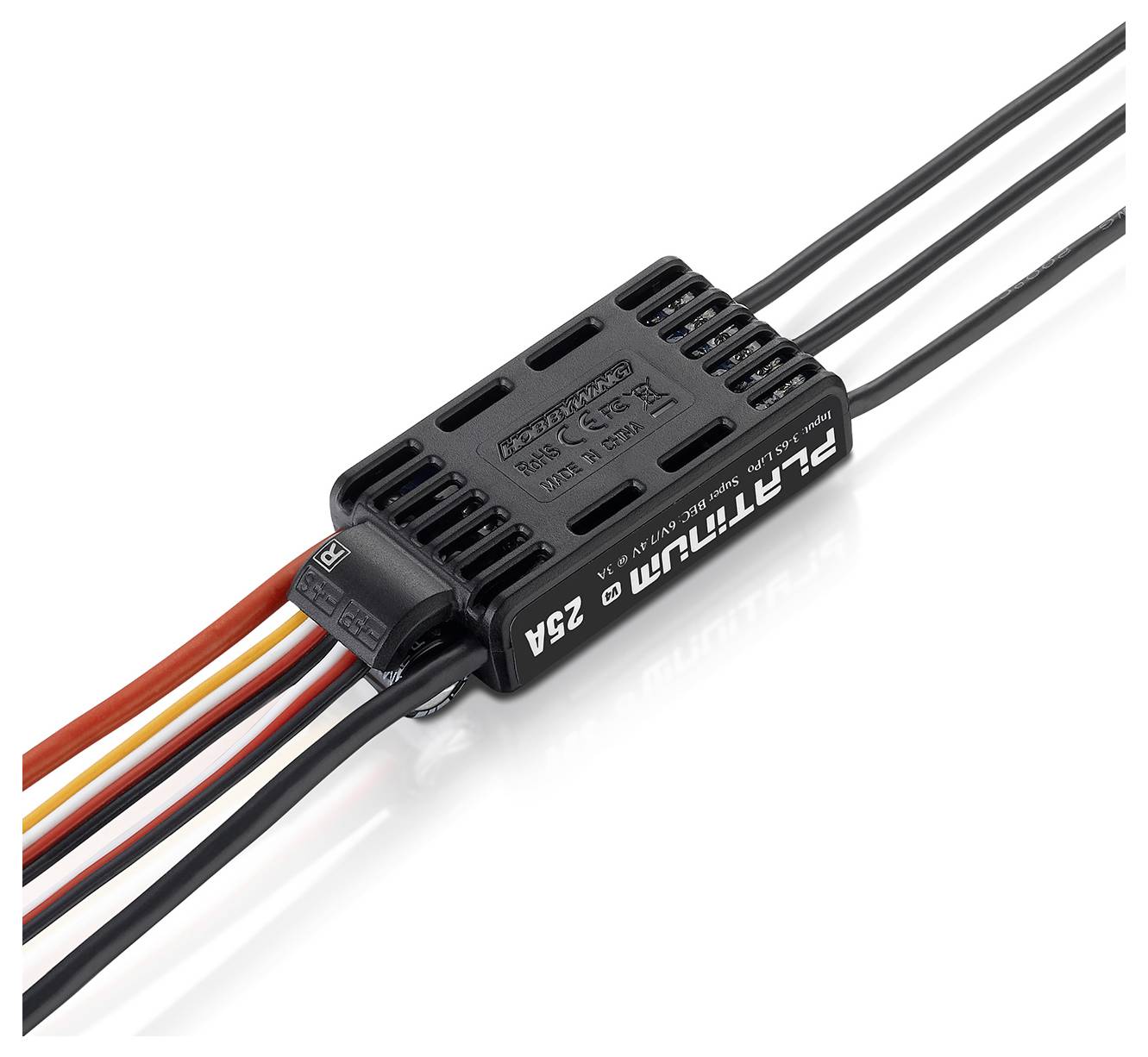 Hobbywing Platinum Pro 25A V4 Flugmodell Brushless Flugregler Belastbarkeit (max. A): 40A