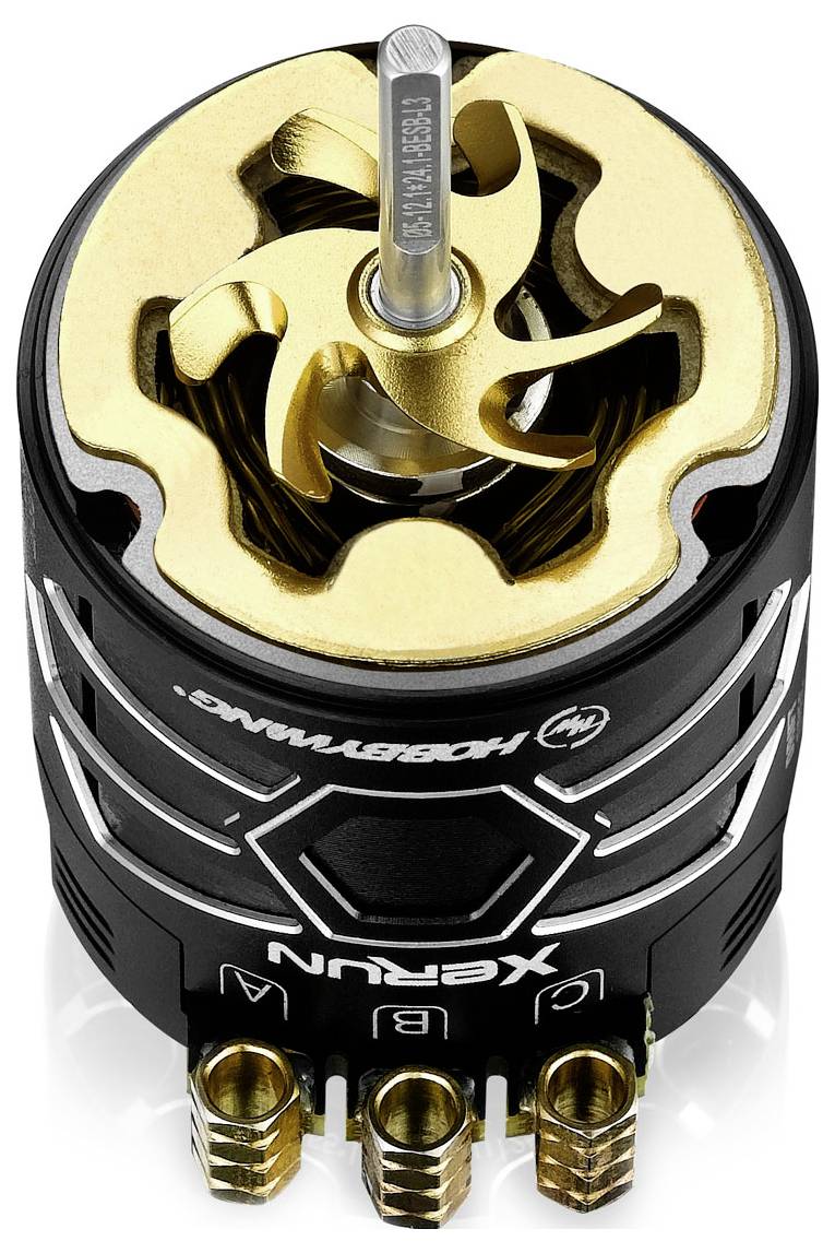 Hobbywing Xerun D10 Drift 10.5T Automodell Brushless Elektromotor kV (U/min pro Volt): 4600 Windungen (Turns): 10.5