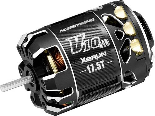Hobbywing Xerun V10 G4R (2-3s) Automodell Brushless Elektromotor Windungen (Turns): 17.5
