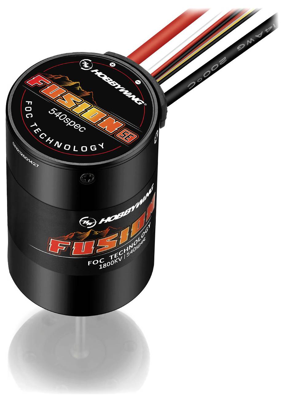 Hobbywing Quicrun Fusion SE Automodell Brushless Elektromotor kV (U/min pro Volt): 1800