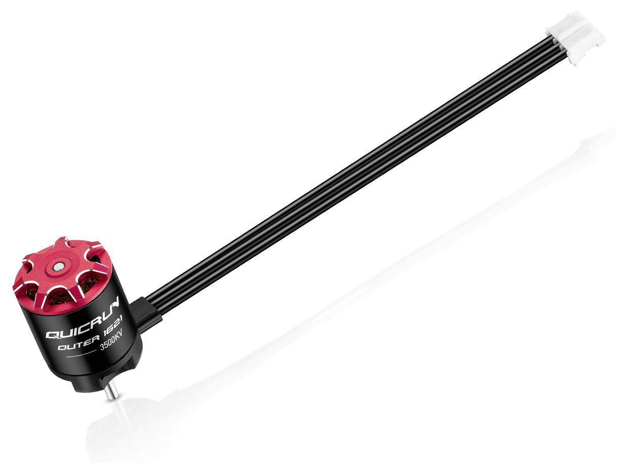 Hobbywing Quicrun Outer 1621SL 3500kV Automodell Brushless Elektromotor kV (U/min pro Volt): 3500