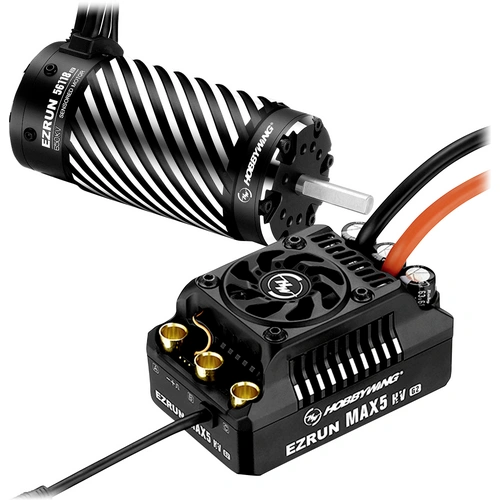Hobbywing Ezrun MAX5 HV Combo 56118SD 650kV G2 38010603 Automodell Brushless Antriebsset 1:5 Hobbywing Ezrun MAX5 HV Combo 56118SD 650kV G2 38010603 Automodell Brushless Antriebsset 1:5