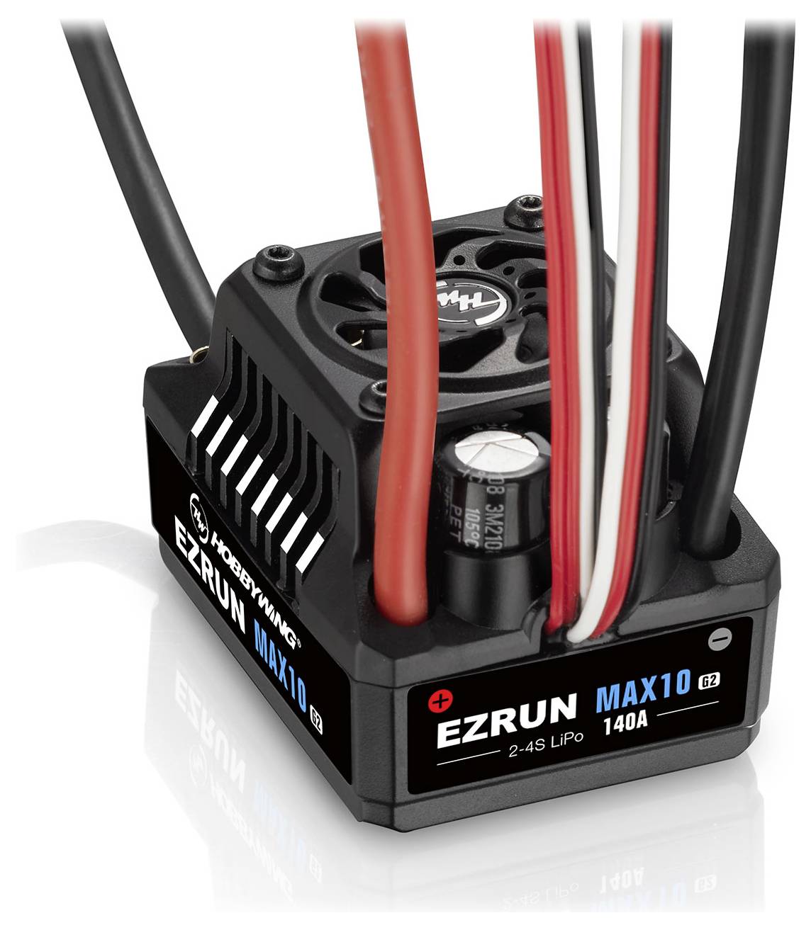 Hobbywing Ezrun MAX10 G2 140A Combo mit 3665SD-4000kV 38020345 Automodell Brushless Antriebsset 1:10