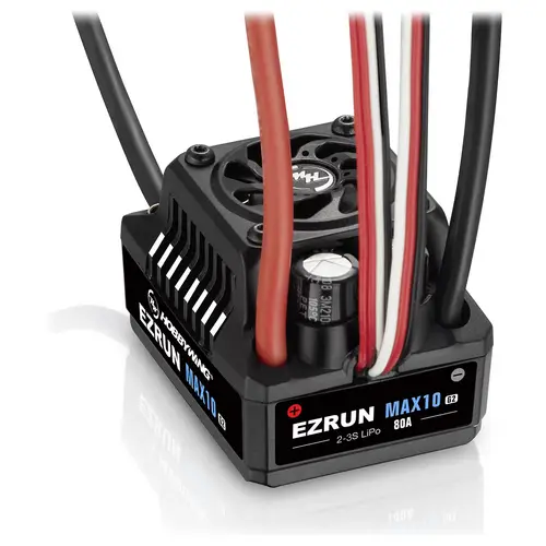 Hobbywing Ezrun MAX10 G2 80A Combo mit 3652SD-5400kV 38020348 Automodell Brushless Antriebsset 1:10 Hobbywing Ezrun MAX10 G2 80A Combo mit 3652SD-5400kV 38020348 Automodell Brushless Antriebsset 1:10
