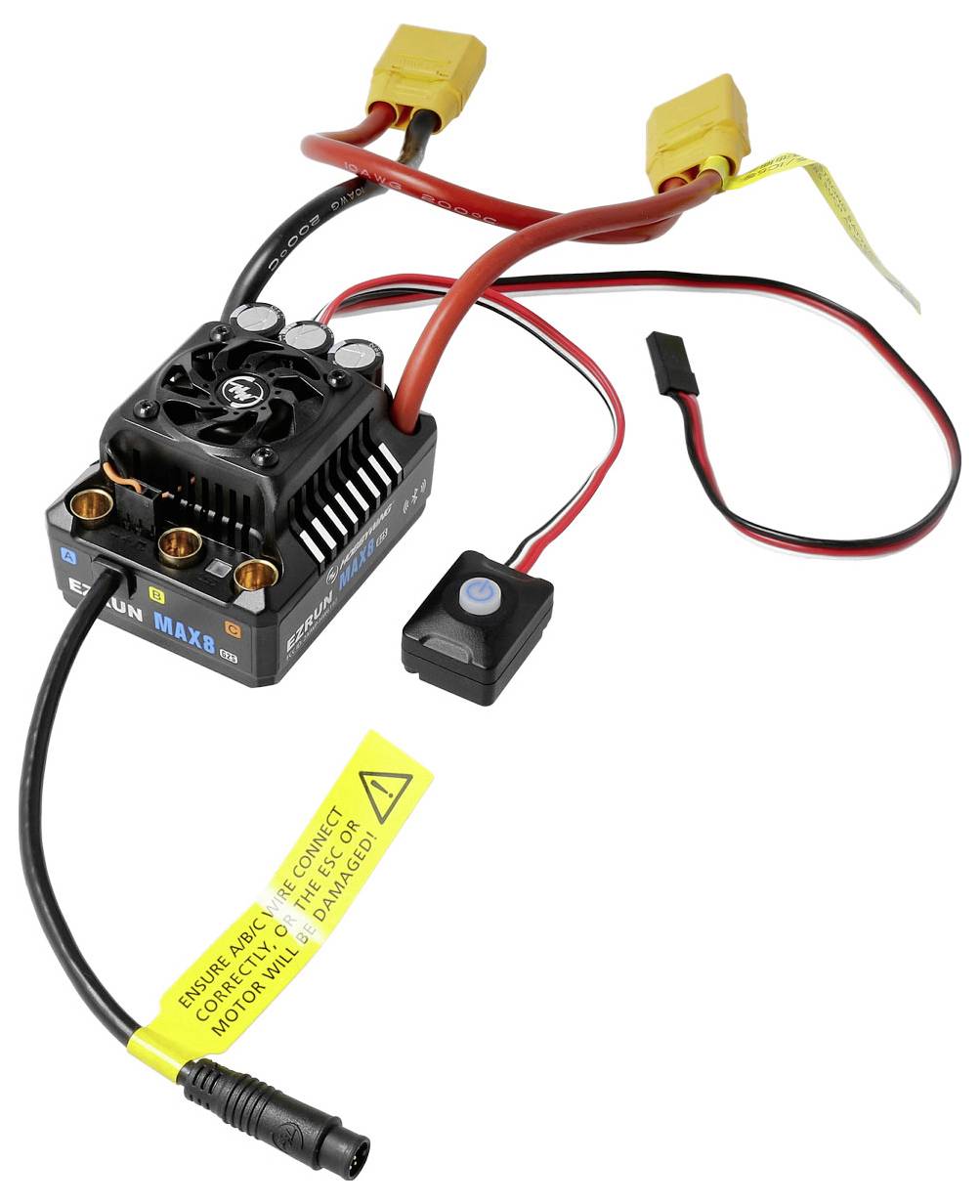 Hobbywing Ezrun MAX8 G2S Combo mit 4268SD 2500kV 38020375 Automodell Brushless Antriebsset 1:8