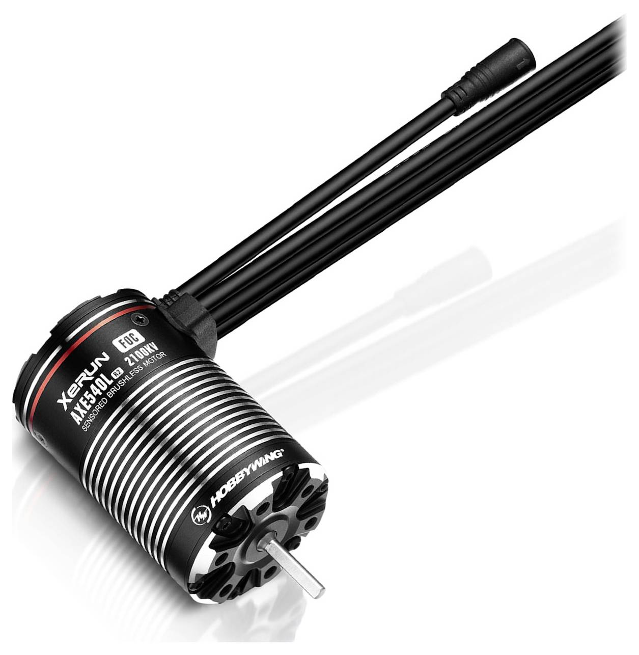 Hobbywing AXE Plus R3 540L 2100kV R2 38020386 Automodell Brushless Antriebsset 1:6, 1:8, 1:10