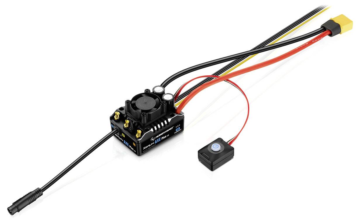Hobbywing AXE Plus R3 540L 2100kV R2 38020386 Automodell Brushless Antriebsset 1:6, 1:8, 1:10