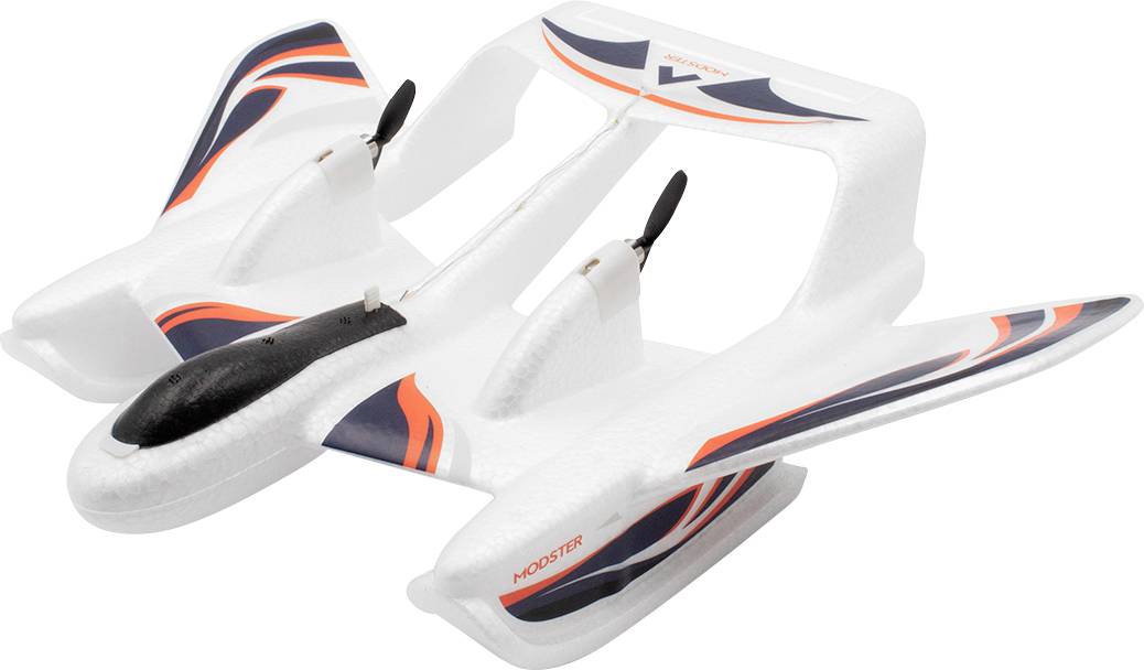 MODSTER Switch Trainer Weiß RC Motorflugmodell RtF 290mm
