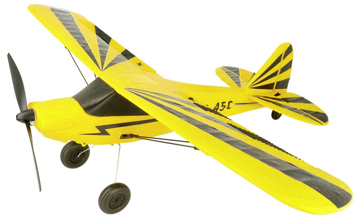 MODSTER MDX CUB Gelb RC Motorflugmodell RtF 450 mm