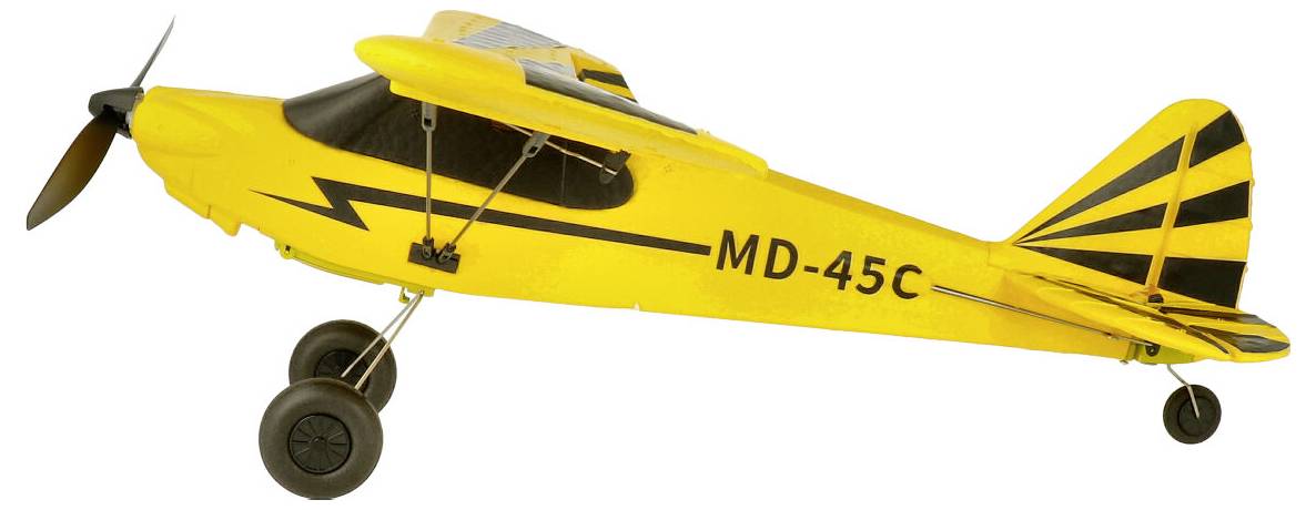 MODSTER MDX CUB Gelb RC Motorflugmodell RtF 450mm