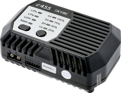 SKYRC e455 AC Modellbau-Ladegerät 4 A LiIon, LiPo, NiMH